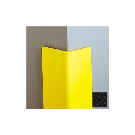 Pawling Vinyl-4" Wing Corner Guard, 8'H, Black, Heavy Duty Vinyl CG-15-8-1